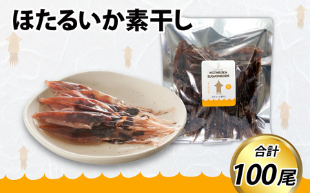 ほたるいか素干し100尾 ケンミンショー