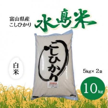 栽培期間中農薬・化学肥料不使用　こしひかり　白米 5kg×2袋(10kg)【1735137】