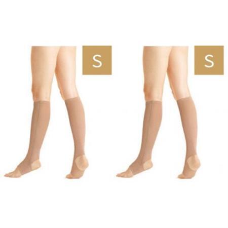 キュッとひきしめレッグシェイパー2枚セット(ベージュ・Sサイズ×2枚)【1289649】