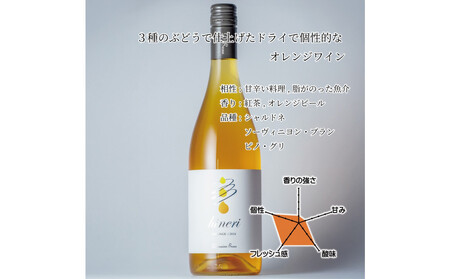 立野原 ひねりオレンジ2024 ワイナリー風景ポチ袋5枚セット付き