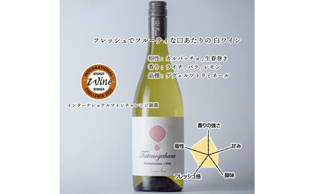 立野原ゲヴェルツトラミネール 2024 ワイナリー風景ポチ袋5枚セット付き