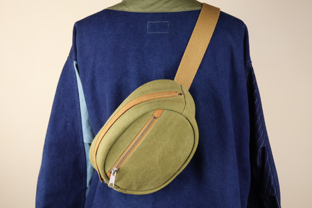 ボディバッグ エッグ [アトリエSASSA 富山県 朝日町 34310572-lk×cm]