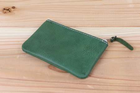 ポーチ グリーン [アトリエSASSA 富山県 朝日町 34310041]