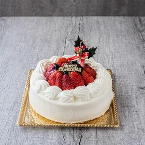 [12/25 店舗受取]クリスマスケーキ(イチゴショート) 1個 15cm[石川県 富山県 福井県限定]