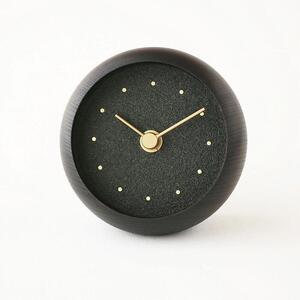 はなもっこ 置時計 【岩椿　ブラック】