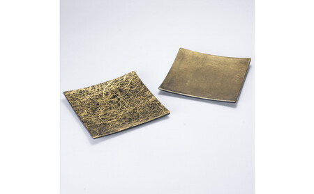 風まぜ雪・雲間の月影 小 ペア(金箔四号色)