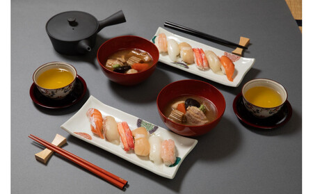 金沢まいもん寿司 6貫握りと治部煮