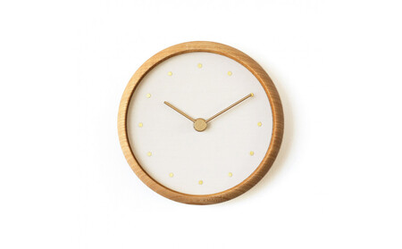 はなもっこ 掛時計 水晶　プレーン