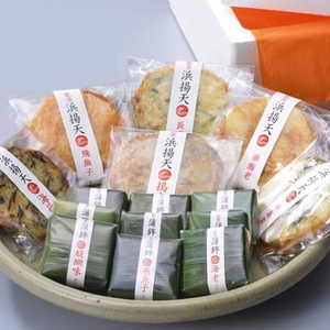 魚介類/能登 浜揚げ天6枚入・笹かま9個入セット◇/ 練り物 贈答