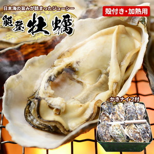魚介類 牡蠣 能登かき殻付き・加熱用・半斗缶[約40〜50個] |牡蠣 カンカン焼き カキ かき 加熱用 カキフライ 海鮮 魚介 国産 石川県 七尾市 能登 復興