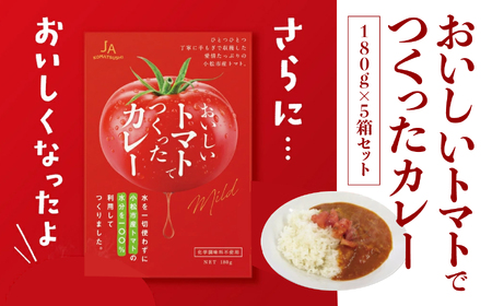 おいしいトマトでつくったカレー5箱セット 008035