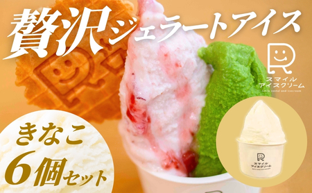 贅沢ジェラートアイス きなこ 6個セット アイスアイスアイスアイスアイス