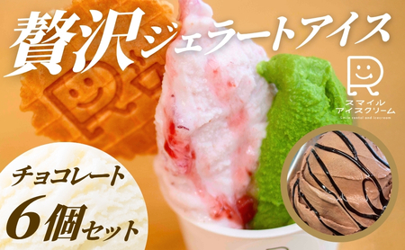 贅沢ジェラートアイス チョコレート 6個セット アイスアイスアイスアイスアイス