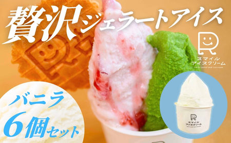 贅沢ジェラートアイス バニラ 6個セット アイスアイスアイスアイスアイス