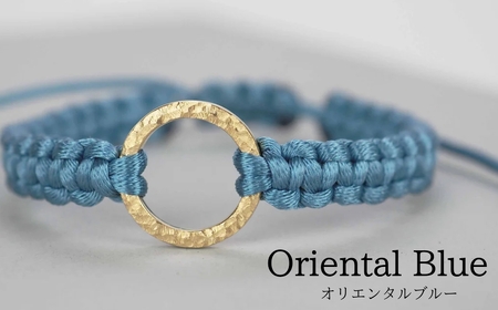 Bracelet -The SUN- Oriental Blue ゴールド ブレスレット[オリエンタルブルー]
