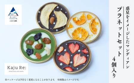 Kaju Re: プラネットギフトセット4個入り | マンディアン (いちご りんご みかん ぶどう) 石川県 小松市 [Kaju Re:]