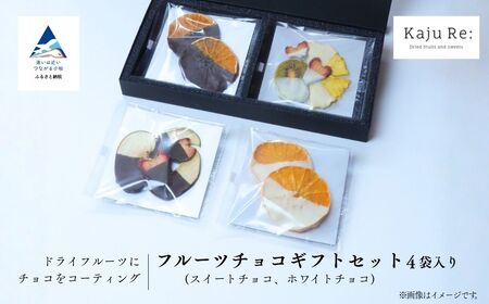 [ふるさと納税]Kaju Re: 洋菓子 | ドライフルーツ チョコ (りんご いちご パイナップル キウイフルーツ せとか) 石川県 小松市 [Kaju Re:]
