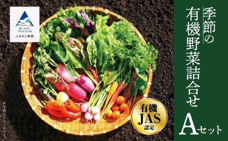 [有機JAS認定サラダ野菜]西田農園 季節の野菜詰合せ Aセット 010001