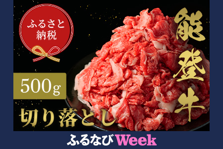 [ふるなびWEEK対象][和牛セレブ]能登牛 切り落とし 500g FN-Limited 牛肉 最高級 切り落とし 焼肉 黒毛和牛 能登牛 和牛セレブ