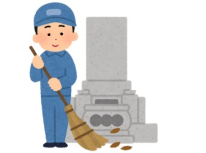 お墓清掃サービス(かほく市内)