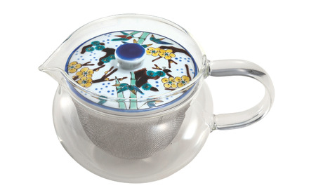 九谷焼 九谷和ポットNAGOMI POT・古九谷風松竹梅