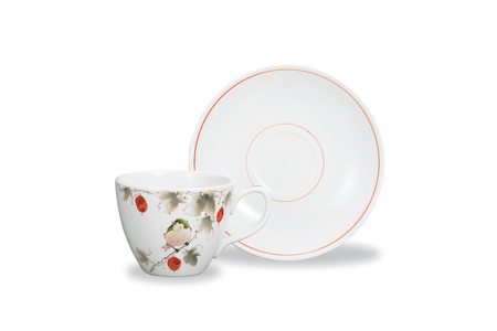 カップ&ソーサー 秋 中村陶志人作