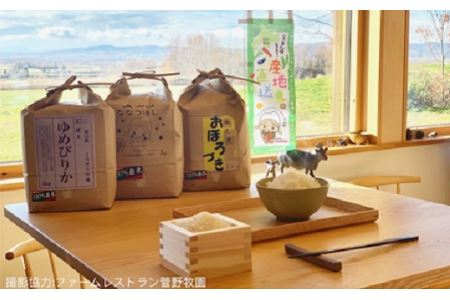 [北海道米定期便]栗山産ななつぼし 5kg×12ヶ月