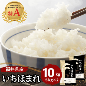 福井県産いちほまれ 米 10kg [D-187001] / 食品 ご飯 お米 白米 いちほまれ ブランド米 米 コメ こめ 精米 白米 10キロ 令和6年 令和六年 6年 六年