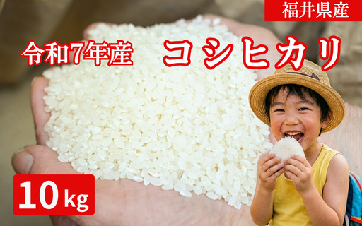 【ふるさと納税】【令和7年産】【勝山市産】農業人生60年小林さんのコシヒカリ 精米 10キロ / 選べる お米 米 ご飯 ブランド米 こしひかり 白米 精米 国産 北陸 福井県産 勝山市 【B-102001】