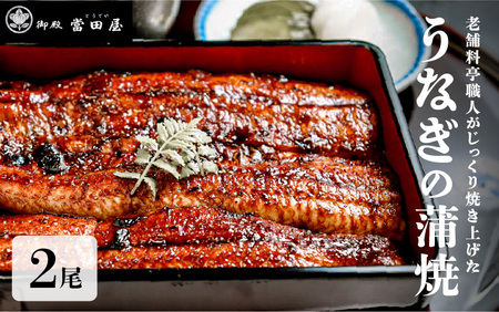 うなぎの蒲焼【特大サイズ２尾】
