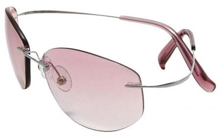 めがねのまちさばえ"より〜優しい包まれる安心感『オールタイムサングラス( チタン/チタンF)』女性用 ピンク