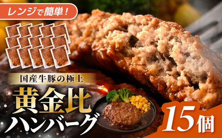 デミグラスハンバーグ 15個入り 簡単調理 ハンバーグ 年内発送 [A-0588]