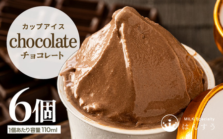 [先行予約]はんすうカップアイス チョコレート[アイス ジェラート ひんやりスイーツ スイーツ デザート お菓子 洋菓子 詰め合わせ 食べ比べ ご褒美アイス 贈答 お歳暮][2025年12月上旬より順次発送予定] [A-21505]