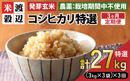 �y���Ԍ���z�y3�����A�����͂��z�y�ߘa7�N�Y�z���茺�� �R�V�q�J���u���I�v���ʍ͔|�Ďg�p 9kg�i3kg×3�܁j×3��i�v27kg�j�y�� �����Ђ��� ���� �M���o GABA ���_�� ���ʍ͔| �H���@�� �h�{ �^