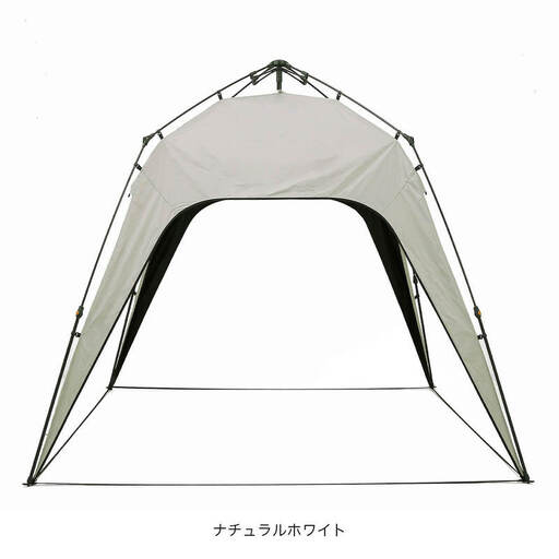 SUNDAY MOUNTAIN ワンタッチタープ 1点 (ナチュラルホワイト) 2026年7月下旬以降発送 アウトドアグッズ ギア [E-8097_01]