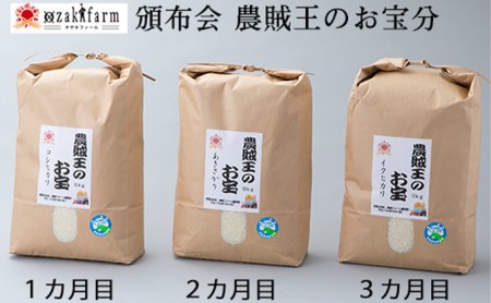 3か月連続 農賊王のお宝分け 玄米10kg[高島屋選定品]