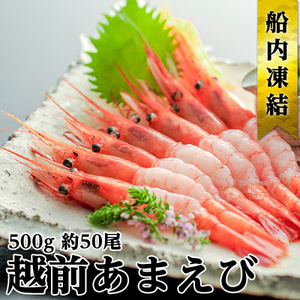 日本海甘えび 子無し 500g(約50尾)