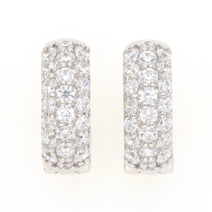 [ジュエリーの街、山梨県甲府市]ダイヤ0.48ct Pt900ピアリング K125EGP