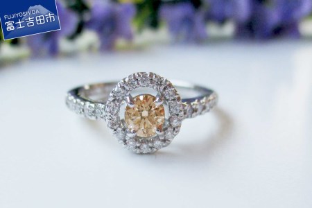ダイヤモンドリング ブラウンダイヤモンドリング プラチナ 指輪 リング ジュエリー ダイヤ 宝石 ダイヤモンド PT ジュエリーリング プラチナリング 指輪アクセサリー 品質保証書付