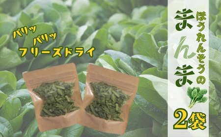 ほうれん草の“まんま" | フリーズドライ ホウレンソウ カット済み ビタミン 備蓄