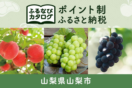 [有効期限なし!後からゆっくり特産品を選べる]山梨県山梨市カタログポイント