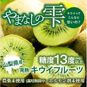 [フルーツ王国山梨]が贈る 完熟キウイフルーツ 1パック6個入り×6パックセット