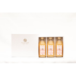 【やまなし内藤農園】完熟ジュエリーピーチネクター白桃250ml×3本【1093974】