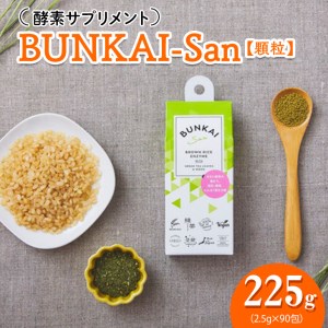 BUNKAI-San 2.5g×90包・顆粒 酵素サプリメント