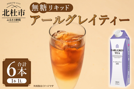 三井農林 WN(ホワイトノーブル紅茶) アールグレイティー 無糖リキッド 1L×6本 アールグレイティー 無糖 紅茶 ホワイトノーブル 1L 1000ml×6本 紙パック リキッド 柑橘系 ベルガモットフレーバー アレンジ 飲料 日東紅茶 業務用 優雅 贅沢 ティータイム 山梨県 北杜市