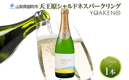 YOAKENO 天王原 シャルドネ スパークリング 720ml×1本 177-4-090