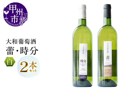 大和葡萄酒が贈る『蕾』『時分』甲州ワイン飲み比べ2本セット(MG)B16-650