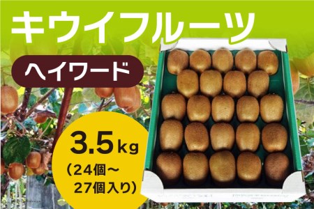 【2025年発送】 キウイフルーツ ヘイワード 約3.5kg [JAふえふき 山梨県 中央市21470169] キウイ 3.5キロ フルーツ 果物 くだもの 食物繊維 季節限定 期間限定 数量限定 山梨 山梨県産