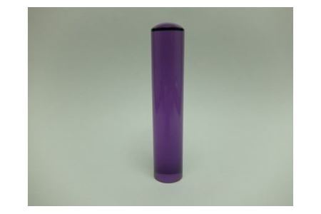 E441紫水晶 印鑑 12.0㎜×60.0㎜