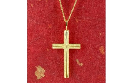 純金ペンダント 十字架
